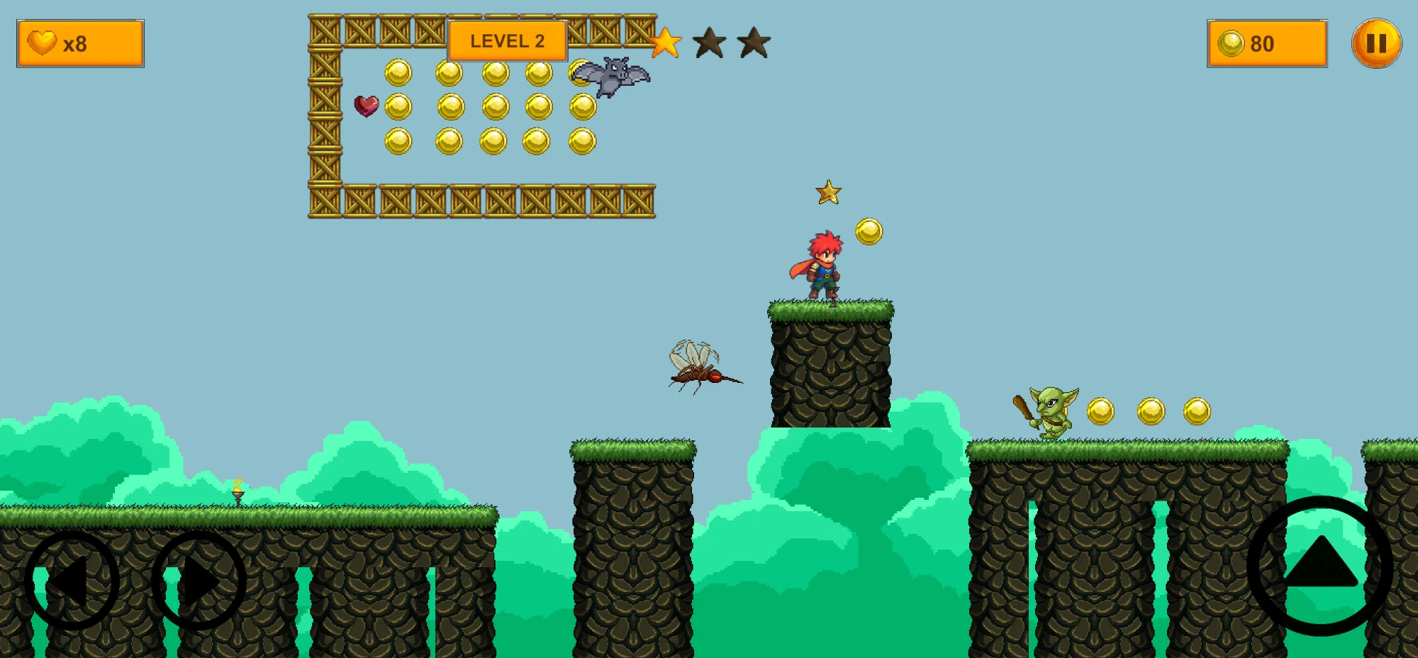 ZORQEL Adventure gameplay screenshot, level 2