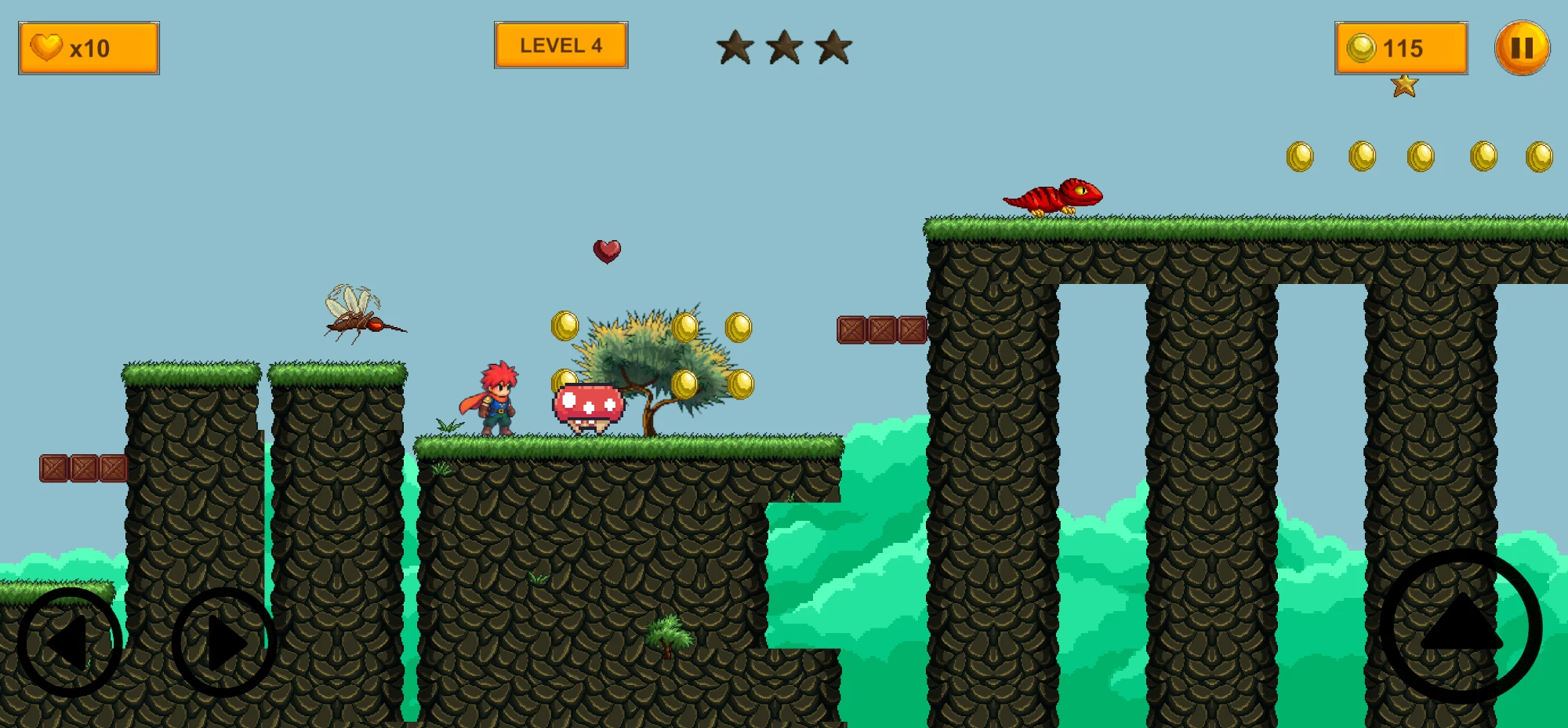 ZORQEL Adventure gameplay screenshot, level 4