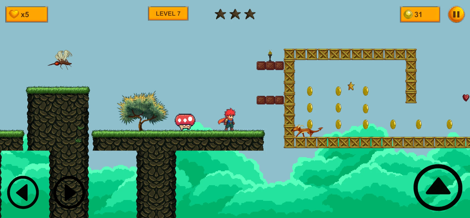 ZORQEL Adventure gameplay screenshot, level 7